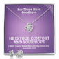 I Will Turn Your Mourning Into Joy (Jeremiah 31:13) | Love Knot Necklace & Earring Set
