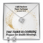 I Will Restore Their Fortunes (Jeremiah 30:18) | Love Knot Necklace & Earring Set