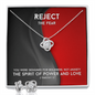 The Spirit Of Power And Love (2 Timothy 1:7) | Love Knot Necklace & Earring Set