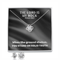 The Lord Is My Rock (Psalm 18:2) | Love Knot Necklace & Earring Set
