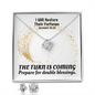 I Will Restore Their Fortunes (Jeremiah 30:18) | Love Knot Necklace & Earring Set