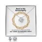 He Turns Sicknesses Away (Deuteronomy 7:15) | Love Knot Necklace & Earring Set