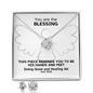 Doing Good And Healing All (Acts 10:38) | Love Knot Necklace & Earring Set