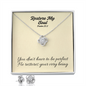 Restore My Soul (Psalm 23:3) | Love Knot Necklace & Earring Set