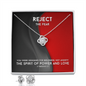 The Spirit Of Power And Love (2 Timothy 1:7) | Love Knot Necklace & Earring Set