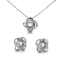 We Walk By Faith, Not By Sight (2 Corinthians 5:7) | Love Knot Necklace & Earring Set