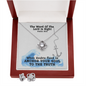 The Word Of The Lord Is Right (Psalm 33:4) | Love Knot Necklace & Earring Set