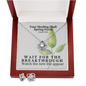 Your Healing Shall Spring Forth (Isaiah 58:8) | Love Knot Necklace & Earring Set