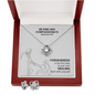 Be Kind And Compassionate (Ephesians 4:32) | Love Knot Necklace & Earring Set