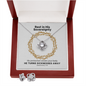 He Turns Sicknesses Away (Deuteronomy 7:15) | Love Knot Necklace & Earring Set