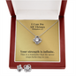 I Can Do All Things (Philippians 4:13) | Love Knot Necklace & Earring Set