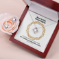 He Turns Sicknesses Away (Deuteronomy 7:15) | Love Knot Necklace & Earring Set