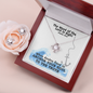 The Word Of The Lord Is Right (Psalm 33:4) | Love Knot Necklace & Earring Set
