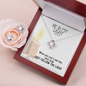 He Is My Light (Psalm 27:1) | Love Knot Necklace & Earring Set