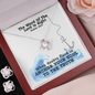 The Word Of The Lord Is Right (Psalm 33:4) | Love Knot Necklace & Earring Set