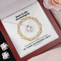 He Turns Sicknesses Away (Deuteronomy 7:15) | Love Knot Necklace & Earring Set