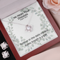 He Heals Your Diseases (Psalm 103:3) | Love Knot Necklace & Earring Set