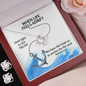 Hope Anchors The Soul (Hebrews 6:19) | Love Knot Necklace & Earring Set