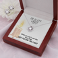 He Is My Light (Psalm 27:1) | Love Knot Necklace & Earring Set