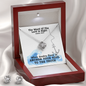The Word Of The Lord Is Right (Psalm 33:4) | Love Knot Necklace & Earring Set