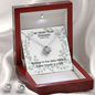 He Heals Your Diseases (Psalm 103:3) | Love Knot Necklace & Earring Set