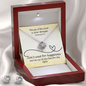 The Joy of the Lord Is Your Strength (Nehemiah 8:10) | Love Knot Necklace & Earring Set