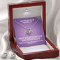 I Will Turn Your Mourning Into Joy (Jeremiah 31:13) | Love Knot Necklace & Earring Set