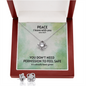 Peace I Leave With You (John 14:27) | Love Knot Necklace & Earring Set