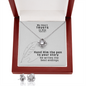 My Heart Trusts In Him (Psalm 28:7) | Love Knot Necklace & Earring Set