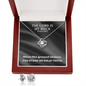 The Lord Is My Rock (Psalm 18:2) | Love Knot Necklace & Earring Set