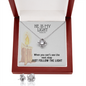 He Is My Light (Psalm 27:1) | Love Knot Necklace & Earring Set