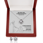 Be Kind And Compassionate (Ephesians 4:32) | Love Knot Necklace & Earring Set