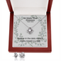 He Heals Your Diseases (Psalm 103:3) | Love Knot Necklace & Earring Set
