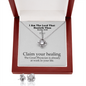 I Am The Lord That Healeth Thee (Exodus 15:26) | Love Knot Necklace & Earring Set