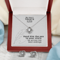 My Heart Trusts In Him (Psalm 28:7) | Love Knot Necklace & Earring Set