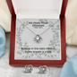 He Heals Your Diseases (Psalm 103:3) | Love Knot Necklace & Earring Set