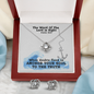 The Word Of The Lord Is Right (Psalm 33:4) | Love Knot Necklace & Earring Set