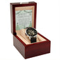 Men's Openwork Watch For Dad ~Acts 20:35~