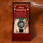 Men's Openwork Watch For Dad ~Nehemiah 8:10~