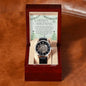 Men's Openwork Watch For Dad ~Acts 20:35~