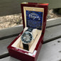 Men's Openwork Watch For Dad ~Luke 2:10-11~