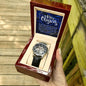 Men's Openwork Watch For Dad ~Luke 2:10-11~