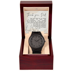 Wooden Watch Design 9 ~Colossians 3:13~