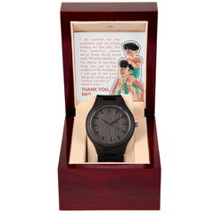 Wooden Watch Design 7 ~Psalm 91:1-2~