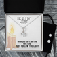 He Is My Light (Psalm 27:1) | Alluring Beauty Necklace & Earring Set