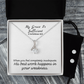 My Grace Is Sufficient (2 Corinthians 12:9) | Alluring Beauty Necklace & Earring Set