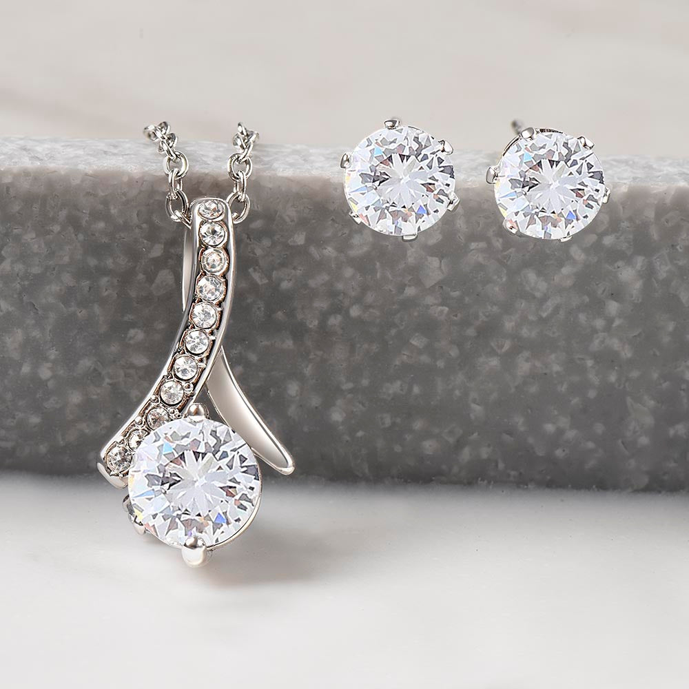 Be Kind And Compassionate (Ephesians 4:32) | Alluring Beauty Necklace & Earring Set