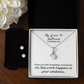 My Grace Is Sufficient (2 Corinthians 12:9) | Alluring Beauty Necklace & Earring Set