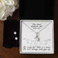 The Lord Upholds All (Psalm 145:14) | Alluring Beauty Necklace & Earring Set