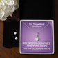 I Will Turn Your Mourning Into Joy (Jeremiah 31:13) | Alluring Beauty Necklace & Earring Set